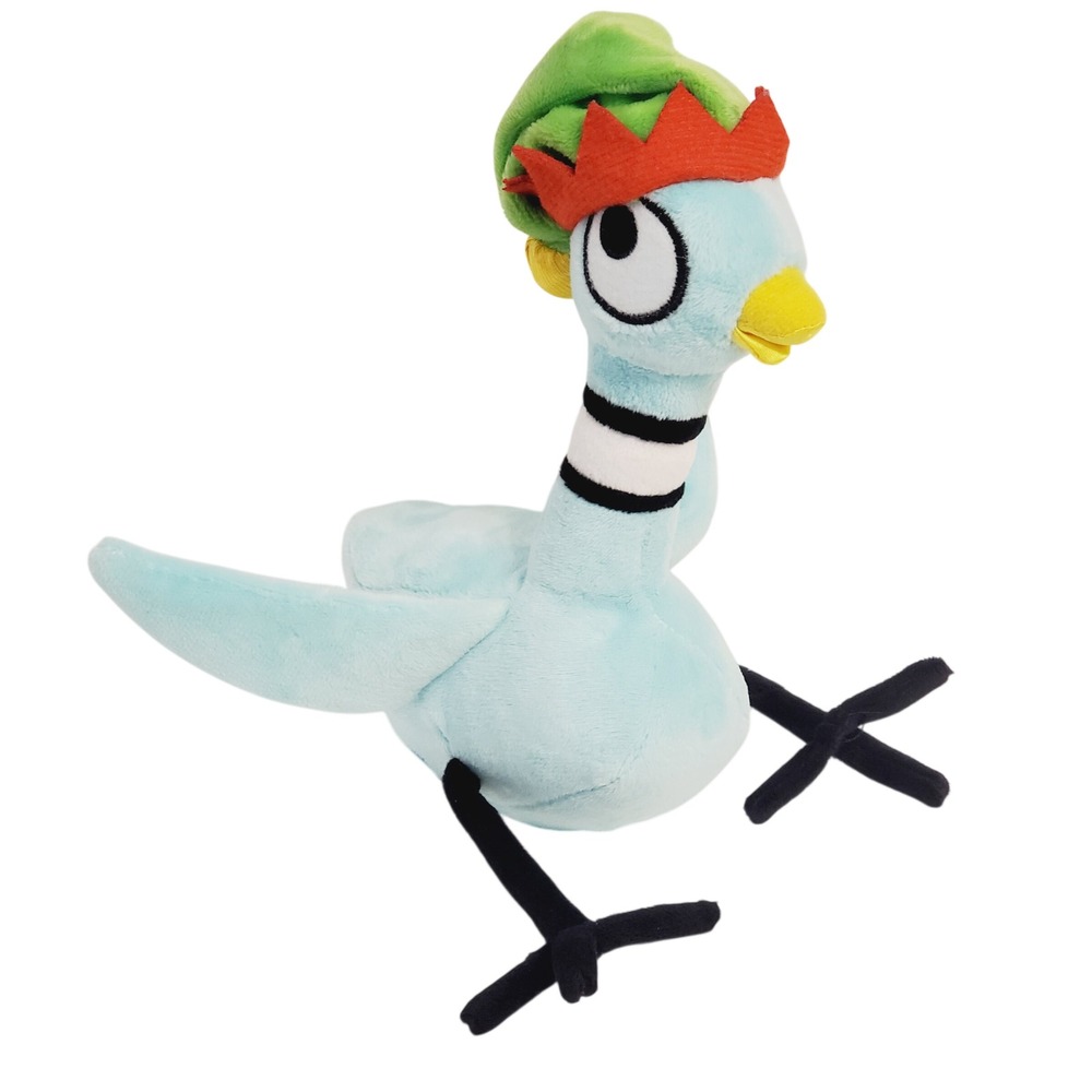 Yottoy Mo Willems Don't Let the Pigeon Drive the Sleigh Plush‎ Holiday Bird 9"